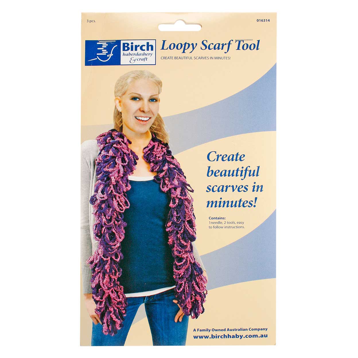 Birch - LOOPY SCARF TOOL