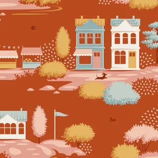 TILDA - VILLAGE LIFE - VILLAGE - RUST