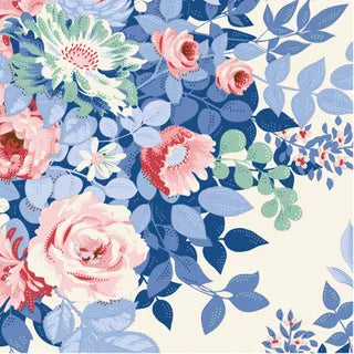 TILDA - Something Blue - Whimsyflower -Cream
