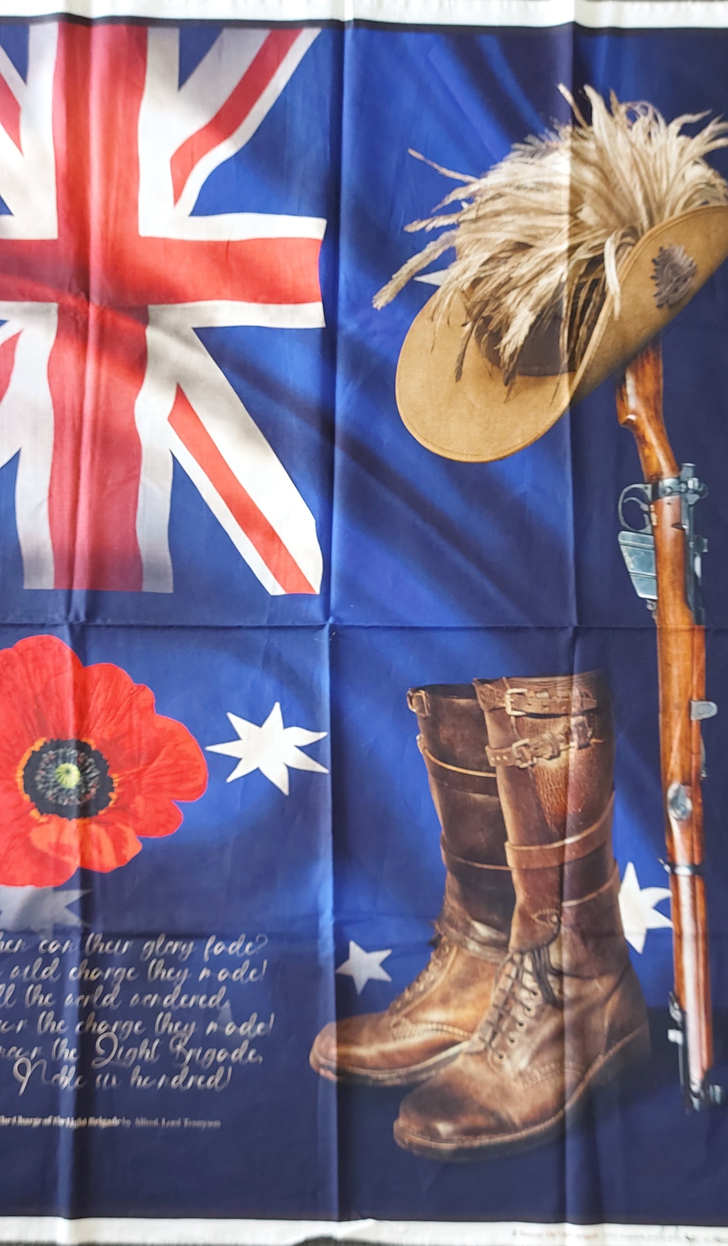 Honour The Light Brigade - Panel - Flag, Boots & Accessories