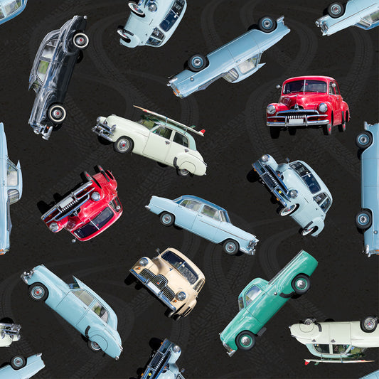 Classic Wheels - Cars - Charcoal