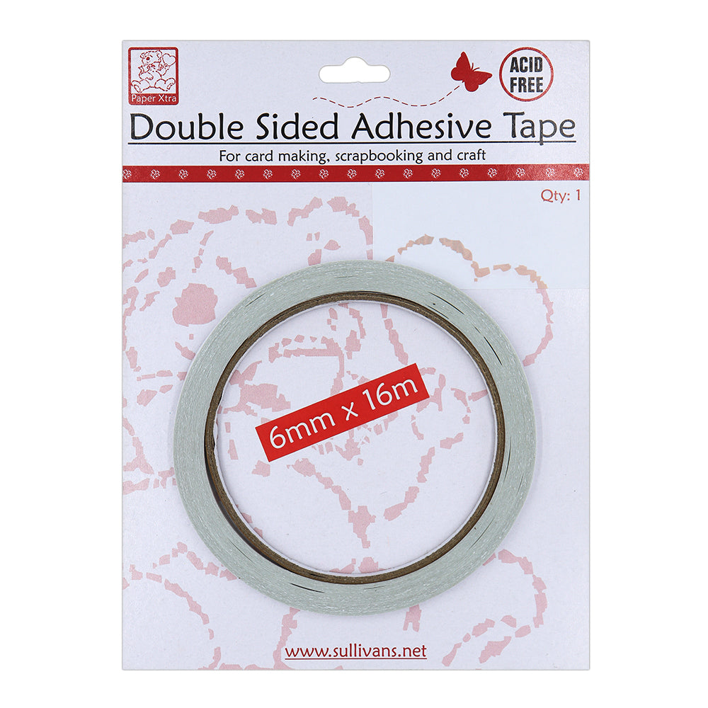 Crafty Bitz Double Sided Adhesive Tape - 6mm