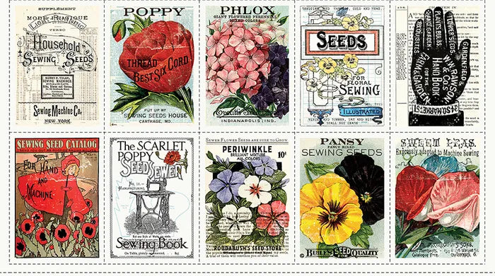 Sewing Seeds 111- Panel - Seed Catalog