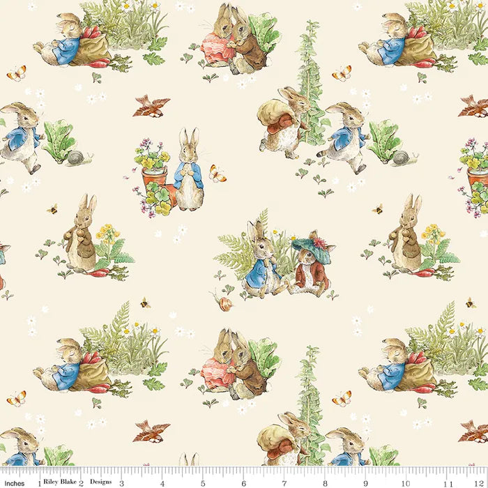 Peter Rabbit & Benjamin Bunny - Main - Cream