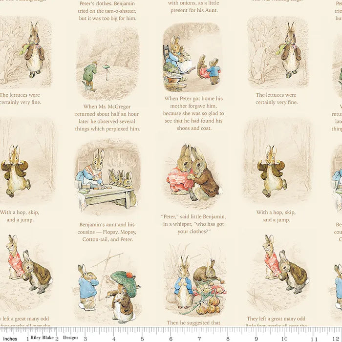 Peter Rabbit & Benjamin Bunny - Story Time - Cream