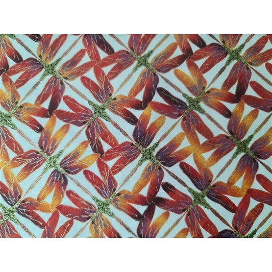 Sunset Dragonflies - Orange