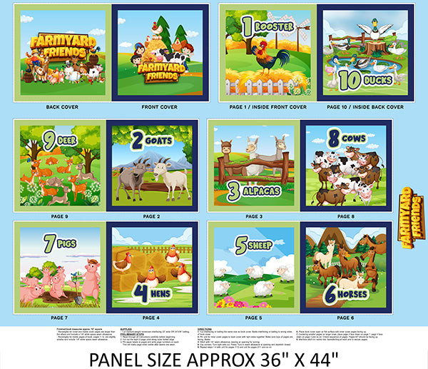 Farmyard Friends - Book Panel