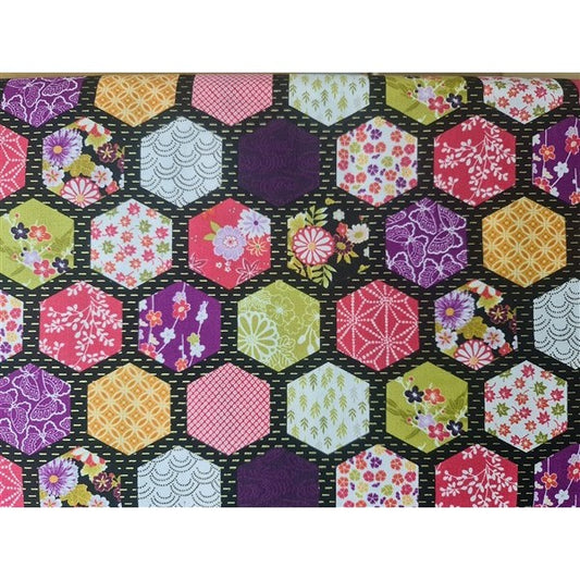 Kimono Hexagon Patch
