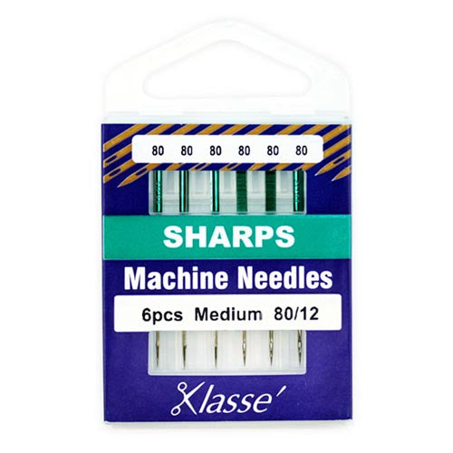 Sharp/Microtex Machine Needles - 80/12