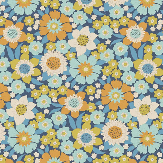 TILDA - WALLFLOWER - LAUREN - BLUE