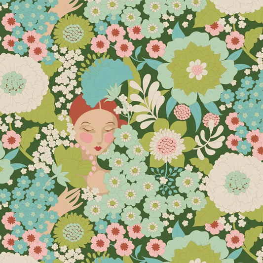 TILDA - WALLFLOWER - GREEN