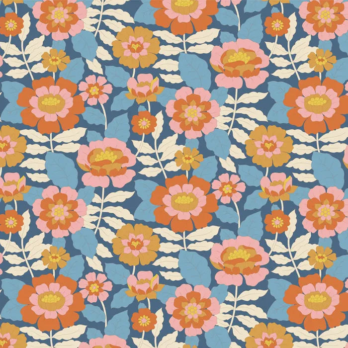 TILDA - WALLFLOWER - BEVERLY - BLUE