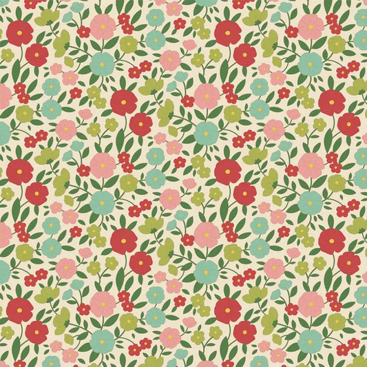 TILDA - WALLFLOWER - JANICE - GREEN