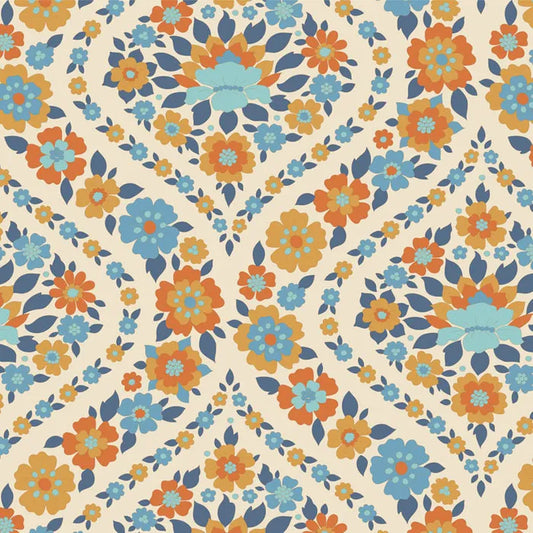 TILDA - WALLFLOWER - BIANCA - BLUE