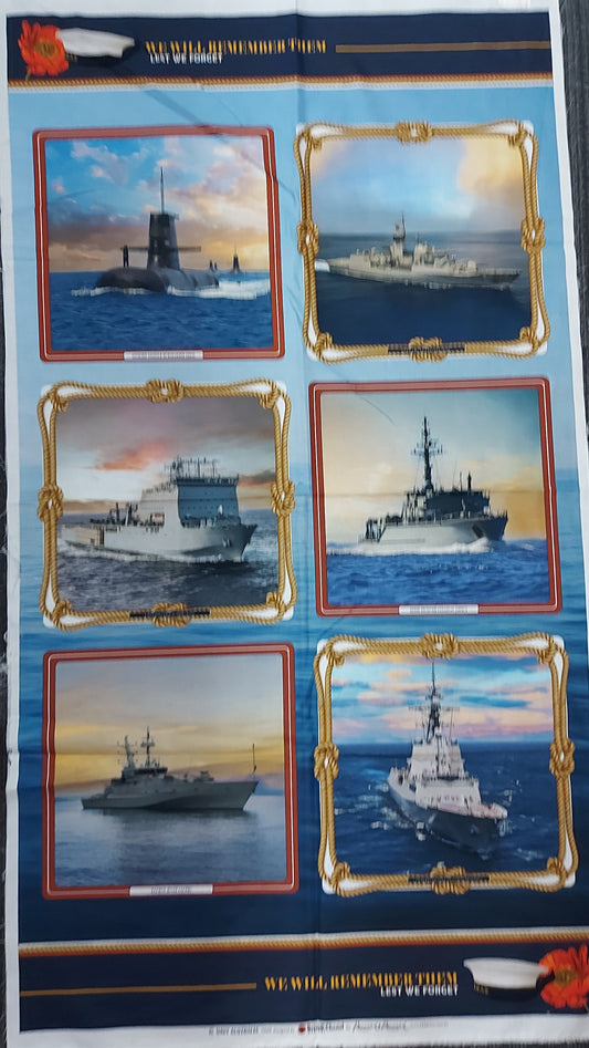 Navy Australia - Remembrance Block Panel