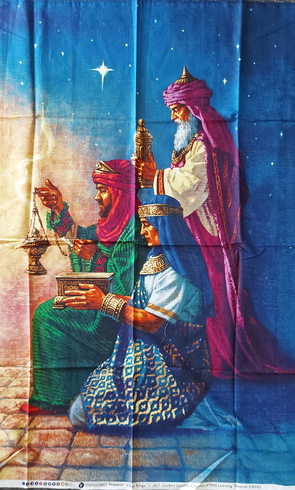 Three Kings - Panel – Shellys Curtain and Craft