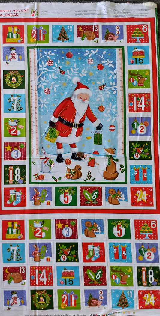 Merry Christmas - Advent Calendar - Panel