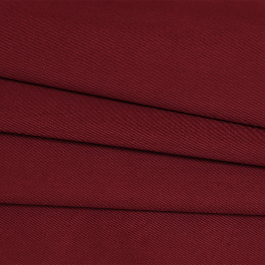 Chino Drill Fabric - 112cm - Wine