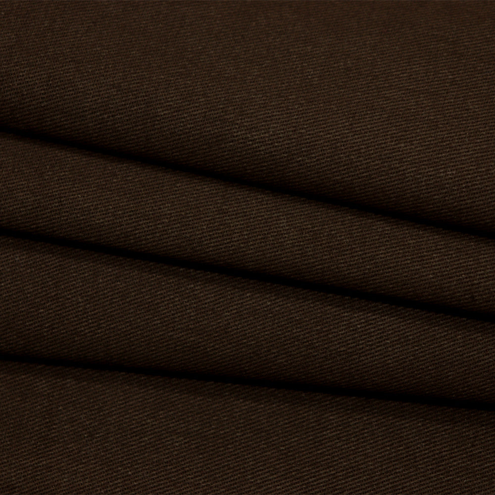 Chino Drill Fabric - 112cm - Chocolate