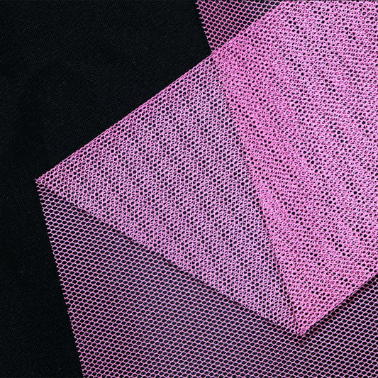 Polyester Netting - 140cm - Hot Pink