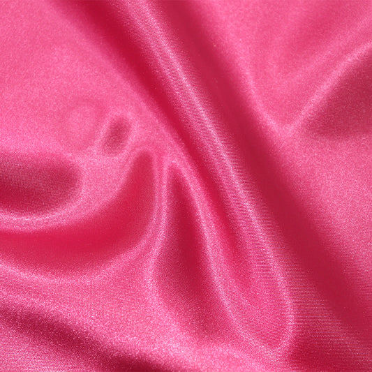 Party Satin Fabric - 150cm - Hot Pink