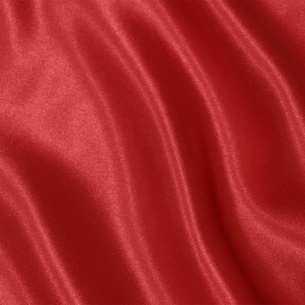 Party Satin Fabric - 150cm - Red