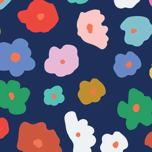 Summer Abroad - Poplin - English Garden Meadow