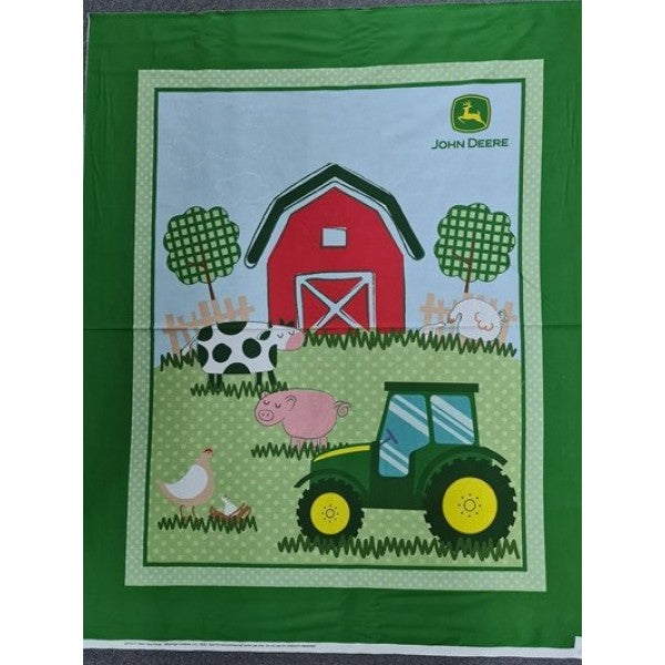 Johndeere - Nursery Barnyard - Green - Panel