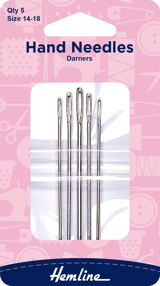 Darner Hand Needle, Size 14-18, 5 Pack