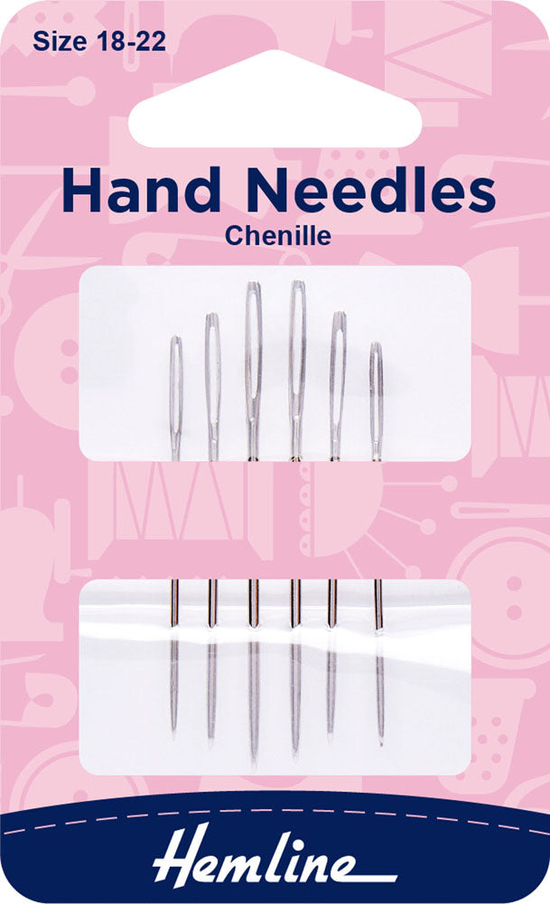 Chenille Hand Needle, Size 18-22, 6 Pack