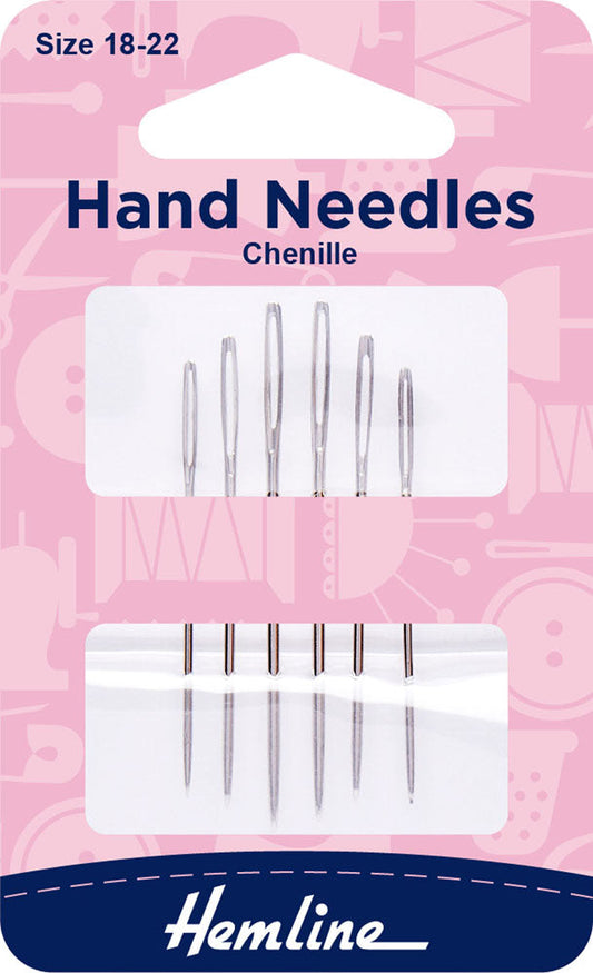 Chenille Hand Needle, Size 18-22, 6 Pack