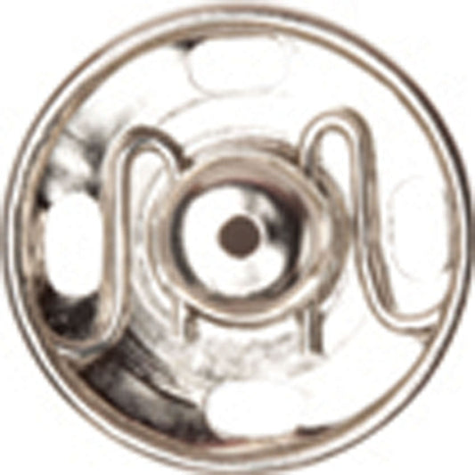 9mm Sew-On Snap Fasteners, Nickel