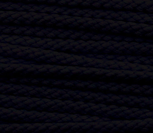 Cord Hood Black 6mm X 100M